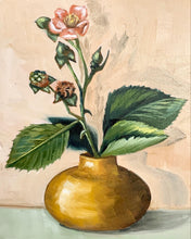 Load image into Gallery viewer, Blackberry blossom in a vase